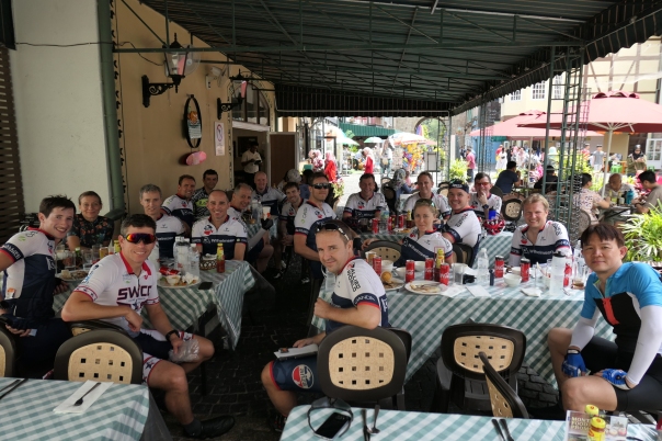 ANZA Cycling - Lunch Stop